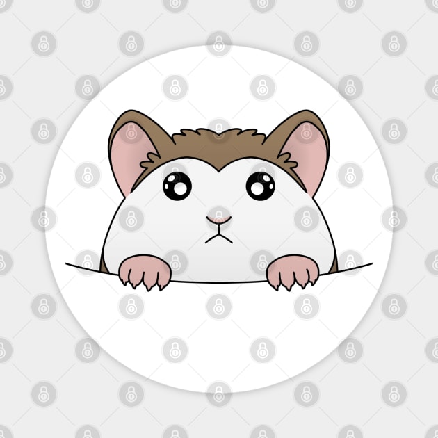 Mochi in a Pocket Magnet by Firestorm Fox